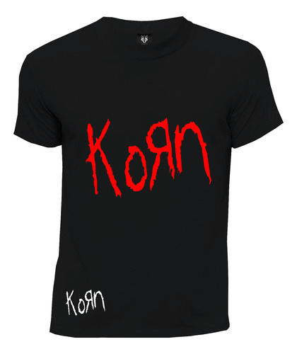 Camiseta Rock Nu Metal Band Korn 