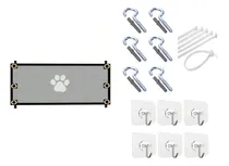 Comprar Tela Portão Grade De Porta Cachorros Gate Cães Bebês 1metro