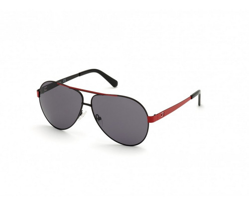 Imagen 1 de 3 de Guess - Lentes De Sol Gu6969-01a Para Hombre