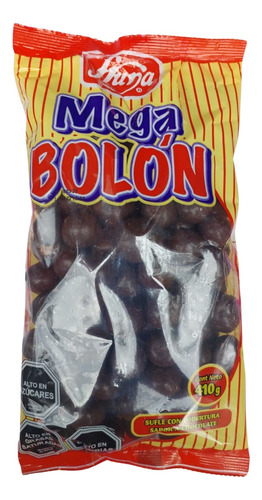 Mega Bolon Fruna 410 Gr, Sufle Con Cobertura Sabor Chocolate