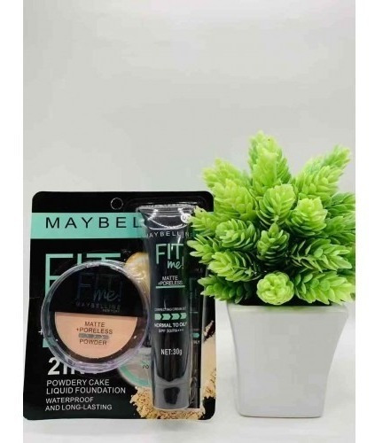 Base + Polvo Maybelline Fit Me