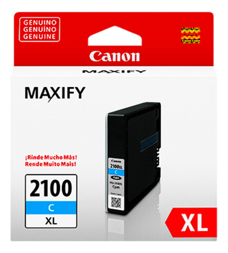 Tintas Canon Pgi-2100xl Cyan Original