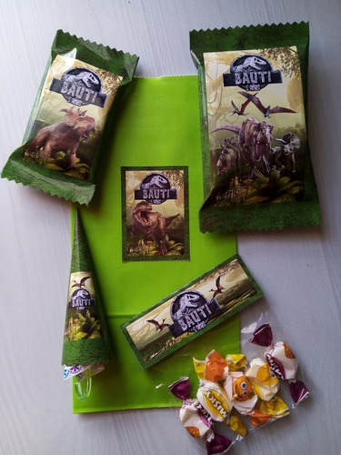 Candy Bar Canciones Del Zoo Personalizado 10 Niños