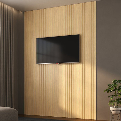 Painel Ripado De Poliestireno 12 Barras De 2,85m X12,2cm