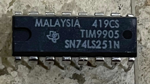 2pcs Sn74ls251n Ci Multiplexer 1-element Bipolar 3-st 8-in