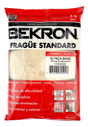 Befrague Standard Alpaca-bone 1 Kilo  Bekron