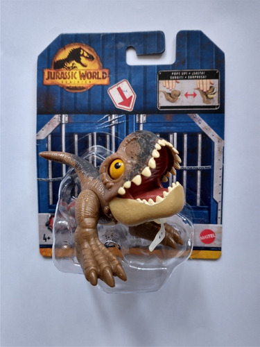Dinosaurio Uncaged Jurassic World Dominion Figura Snap Squad
