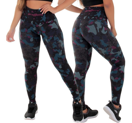 Imagem 4 de 4 de Kit 3 Leggings Mescla Sublimada Não Tem Transparencia