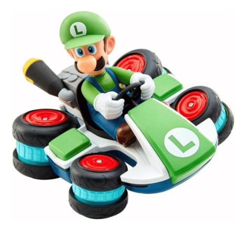 Super Mário Kart Carrinho De Corrida Racer Do Luigi 