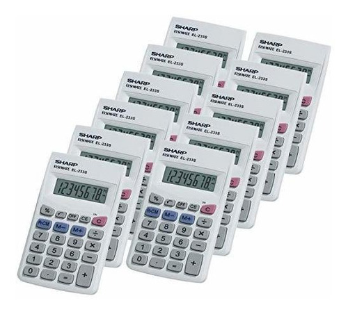 Calculadora Básica Sharp El233sb Standard Function Calculato