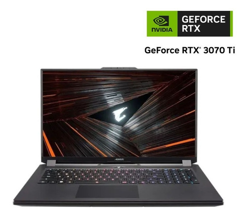 Notebook Aorus 17 I7-12700h Ddr5 16gb Rtx3070ti 360hz Cuotas