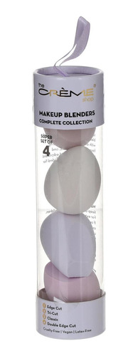 Set Esponjas Makeup Blenders 4 Beige The Creme Shop