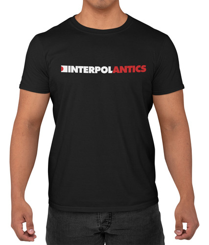 Playera Rock & Metal Interpol Antics México Adulto/infantil