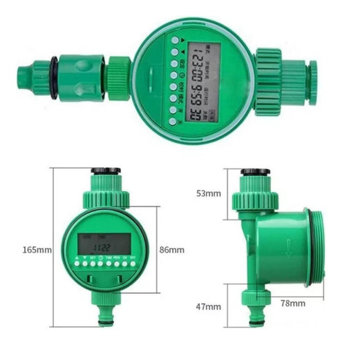 Temporizador Y Controlador Electrónico Para Riego - Timer