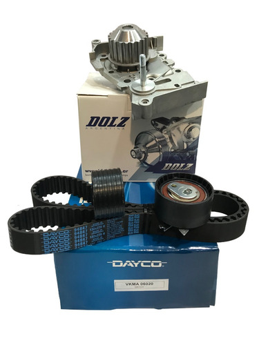 Kit Distribucion Dayco + Bomba Agua Dolz Megane 1.6 16v K4m