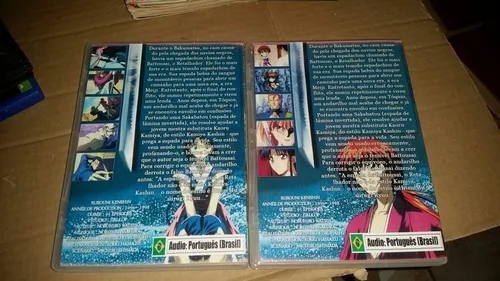 Samurai X Anime 4 Dvds Episódios 49 Ao 95 Anime Dublado