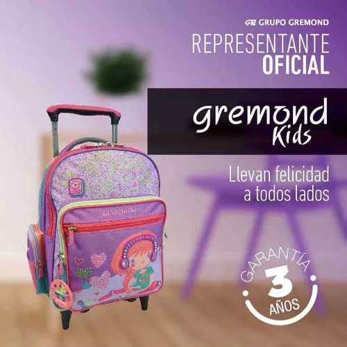 Accesible facil de manejar menta Mochila Con Carro 23l Gremond Kids Modelos 2018! | TINTA AMARILLA