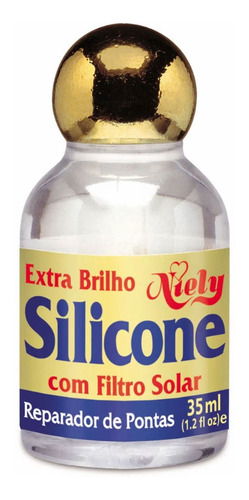 Reparador De Pontas Silicone Niely Gold Extra Brilho 35ml