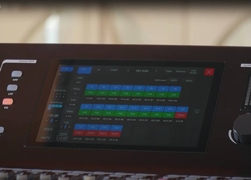 Mesa De Som Digital Mdt-24 Soundvoice 24 Canais + 12 Aux