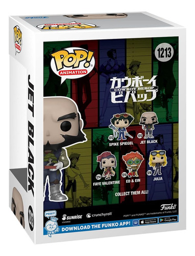 ¡funko Pop! Animación: Cowboy Bebop - Jet With Bonsai