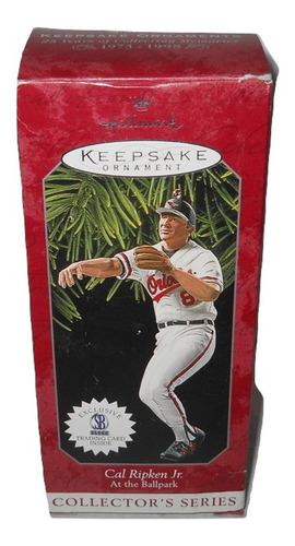 Ornamento Navideño Hallmark Cal Ripken Jr Adorno Navidad