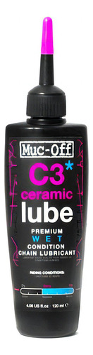 Lubricante Muc-off C3 Ceramic Lube Wet 120ml - Epic Bikes