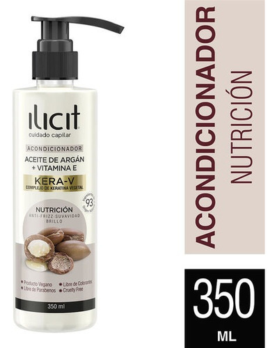 Ilicit Acondicionador Kera-v Argan 350ml