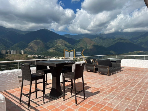Imagen 10 de 21 de Pent House En Venta De Tres Niveles Con Terraza Hermosa Vista 04144588440