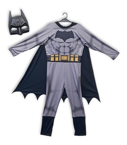 Disfraz De Batman Con Musculos Original Con Licencia