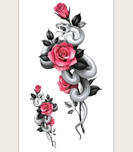 Set De 3 Tatuajes Temporales