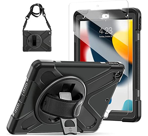 Funda Para 10.2 PuLG iPad 9th/8th/7th Generation Negro