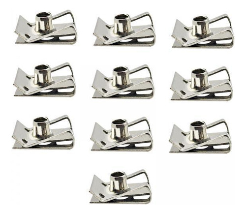2 X 10 Uds Clips Tipo U Con Rosca Tipo U Tuerca De Sujeción