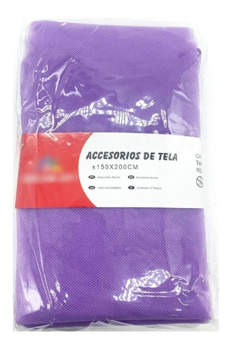 Accesorio De Tela Para Tutu De 150x200cm En Color Morado