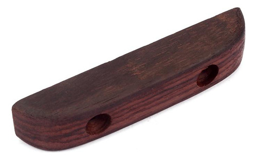 Rosewood Thumb Rest Tug Bar Finger Pull Para Accesorios De