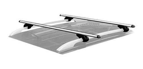 Porta Equipaje Autos Aluminio Universal C/ Cerradura 135cm