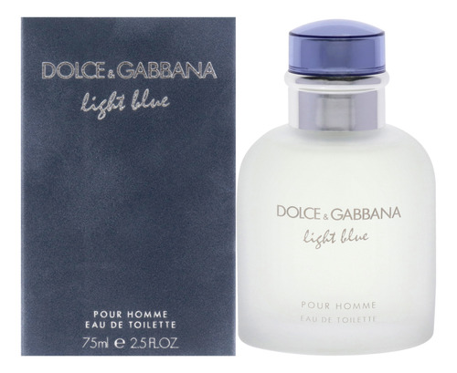 Perfume Dolce & Gabbana Light Blue Edt 75 Ml Para Hombre