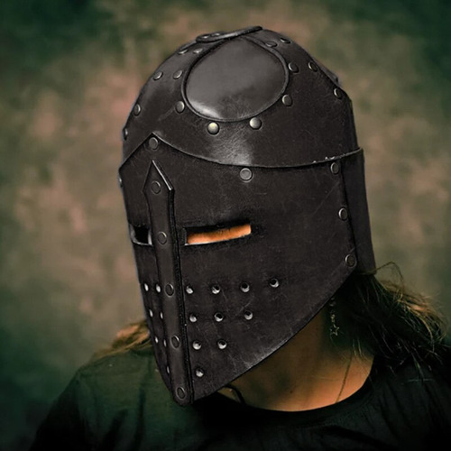 Casco Medieval Knight Viking Crusader Pirate Templar V