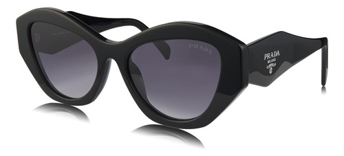Prada Spr 07ys 1ab-0a7 Symbole Abstract Gray Gradient (Usado)