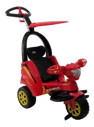 Triciclo Super Trike Boy Color Rojo Cuotas sin inter s
