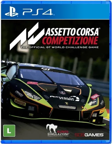 Jogo Corrida PS4 Asseto Corsa Mídia Física Lacrado Novo em