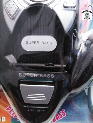 Imagen 3 de 3 de Walkman Techsonic Casette Sistema Super Bass