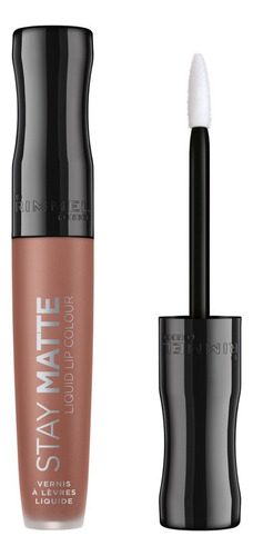 Rimmel Labial Liquido Stay Matte Intransferible T. 720 Moca Acabado Mate