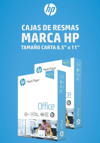 Papel Carta Marca  Hp