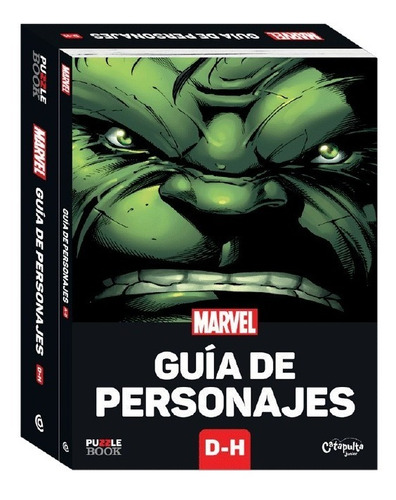 Imagen 3 de 6 de Pack Marvel - 4 Guías De Personajes + 4 Rompecabezas