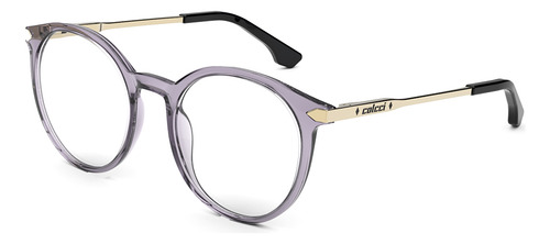Armação Óculos Colcci Bebe C6154c6953 Feminino Retrô Cor Roxo
