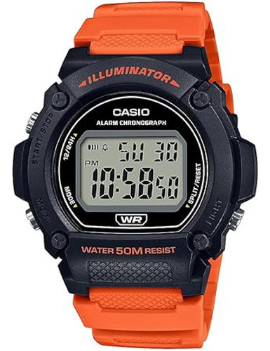 Reloj Casio Illuminator W219h-2a2v 