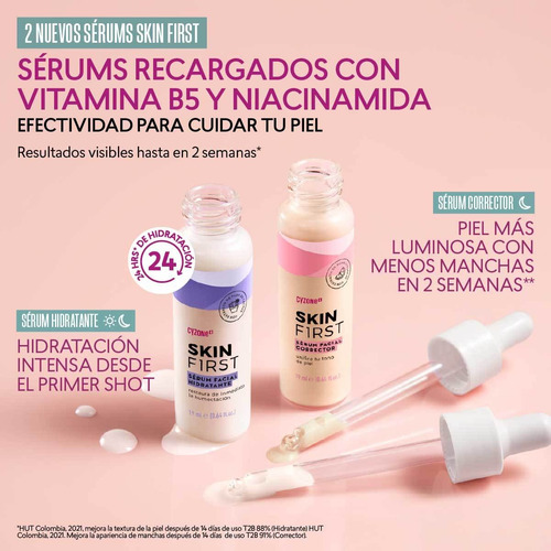 Imagen 7 de 9 de Cyzone Serum Hidratante Skin First, 19 Ml.