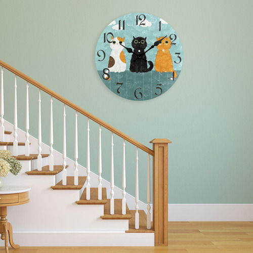 Reloj De Pared Con Diseño, Minimalista Y Elegante Estilo C
