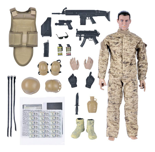 Figuras Soldados Fuerzas Especiales 12 PuLG Navidad 2