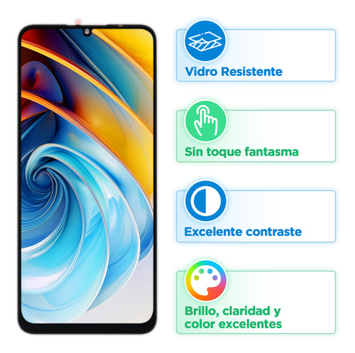 Pantalla Para Zte Blade A55/a35 Lcd Táctil Display